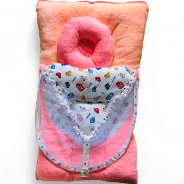 3-in-1 Baby Bed with Pillow & Net