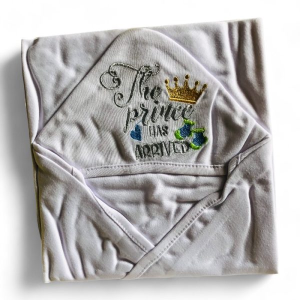 The Prince Has Arrived Wrapping Sheet
