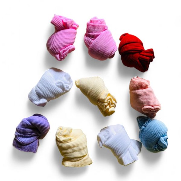Random Color Sock Set (5 Pairs)
