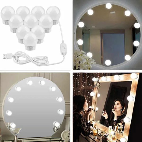 Stick-On LED Vanity Mirror Lights