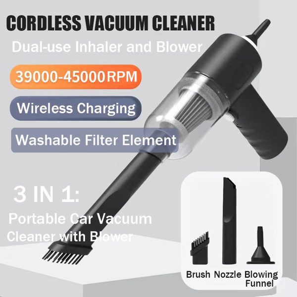 3 in 1 Portable Vacuum Cleaner