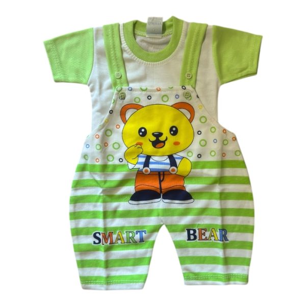 Smart Bear Baby Dress – Adorable Printed Outfit (Size 2-3)