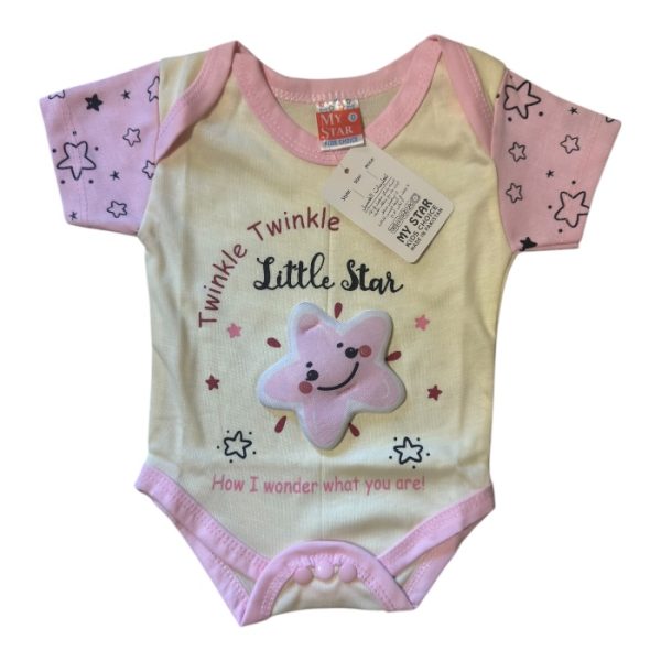 Twinkle Twinkle Little Star Baby Dress – Sparkly & Adorable 0-3 Months