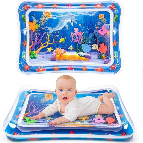 Inflatable Baby Water Play Mat – Sensory Development Toy