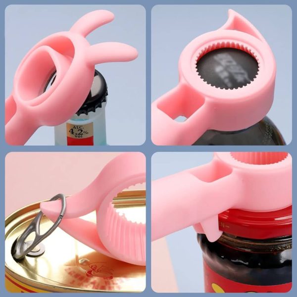 4-in-1 Multifunctional Bottle Opener