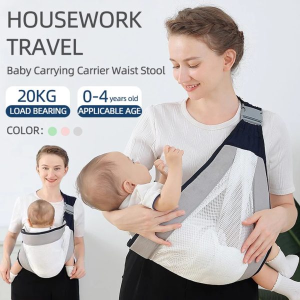 Comfortable Baby Sling - Adjustable, Soft & Supportive